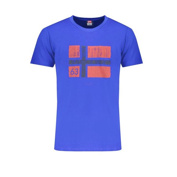 Norway 1963 Men Blue T-Shirts - Picture 1 of 6